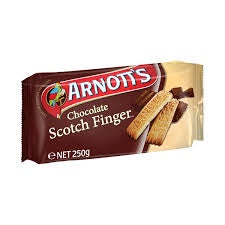 Arnott's Chocolate Scotch Finger Biscuits 250g