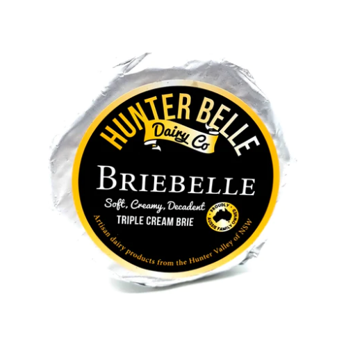 Hunter Belle Dairy Co Briebelle Triple Cream Brie 180g