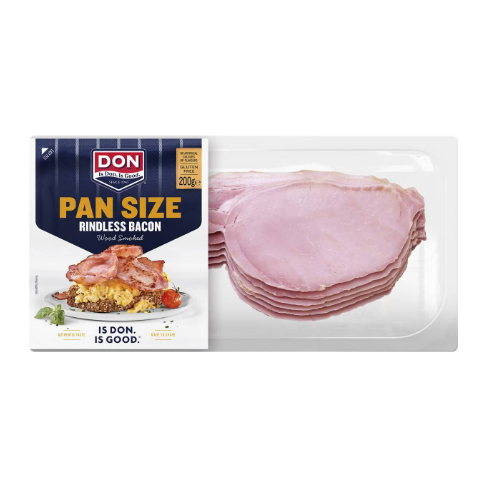 Don Bacon Pan Size Rindless 250g