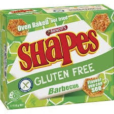 Arnotts Shapes Gluten Free Barbecue 110g