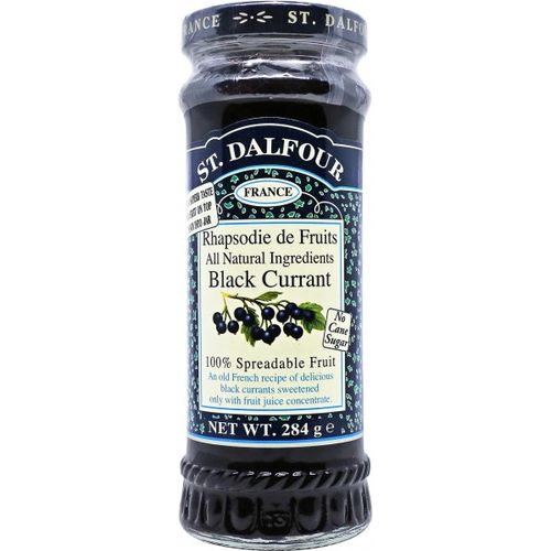 St Dalfour Blackcurrant Fruit Spread 284gm