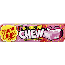 Chupa Chups Incredible Chews Strawberry 45g