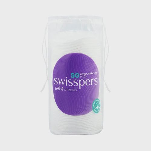 Swisspers Cotton Large Make Up Pads 50 Pack