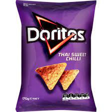 Smiths Doritos Corn Chips Thai Sweet Chilli 150g