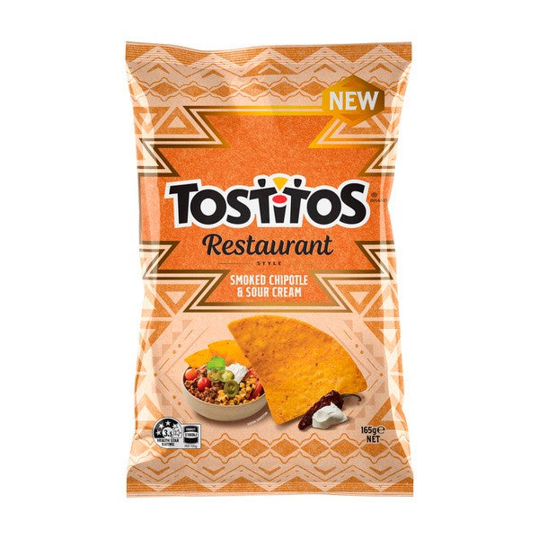 Tostitos Restaurant Style Smokin Chipotle Sour Cream 165g