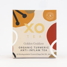 XO Tea Golden Goddess Turmeric Anti-Inflam 20 Teabags 40g