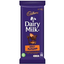 Cadbury Dairy Milk Roast Almond Chocolate 180g