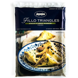 Antoniou Cheese & Spinach Triangles 30 pack