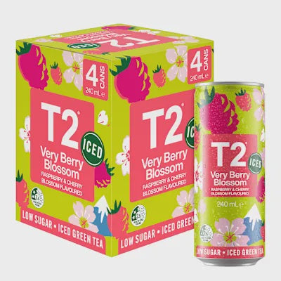 T2 Iced Tea Very Berry Blossom 240ml 4pk