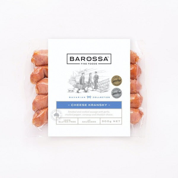 Barossa Cheese Kransky 300g