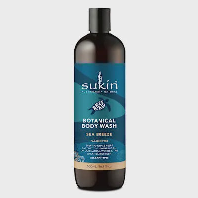 Sukin x Reef Aid Botanical Body Wash 500ml