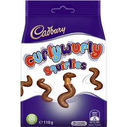 Cadbury Curly Wurly Squirlies 130g