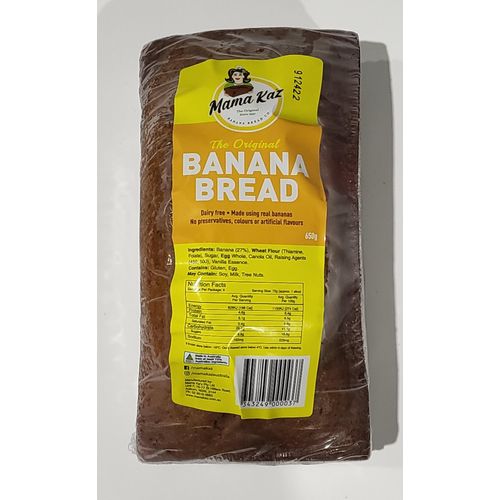 Mama Kaz Banana Bread 650g