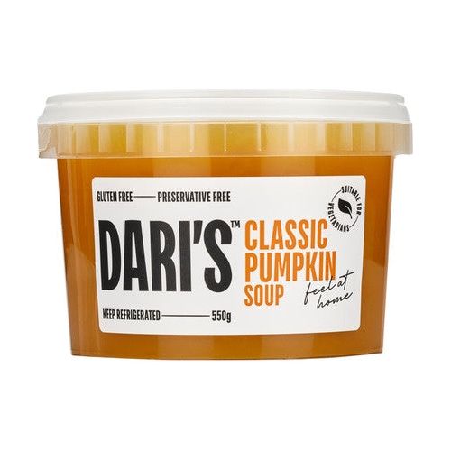 Dari's Classic Pumpkin Soup 550g