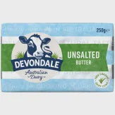 Devondale Unsalted Butter 250G