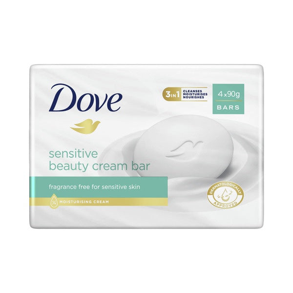 Dove Soap Bar Sensitive 90gm x 4 pack