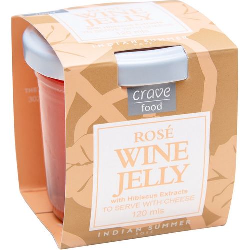 Herb & Spice Mill Rosè Wine Jelly 120mL