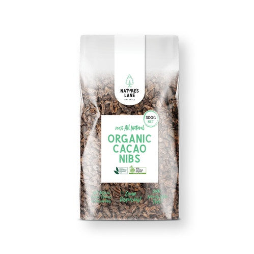 Nature's Lane Organic Cacao Nibs 300g