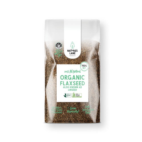 Nature's Lane Organic Flaxseed Linseed 750g