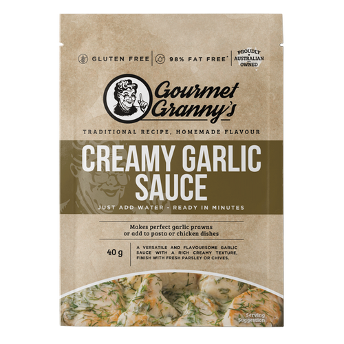 Gourmet Grannys Creamy Garlic Sauce 40g