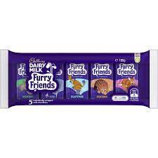 Cadbury Furry Friends - 5pack 100g