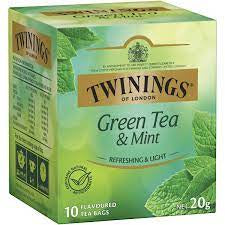 Twinings Green Tea & Mint 10Pk