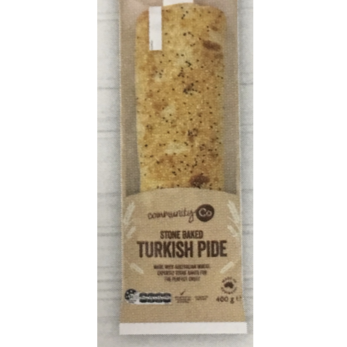 Community Co Stone Baked Turkish Pide Bread 400g