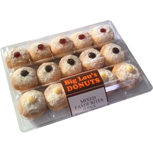 Big Lou Mini Mixed Donuts 15pk 550g