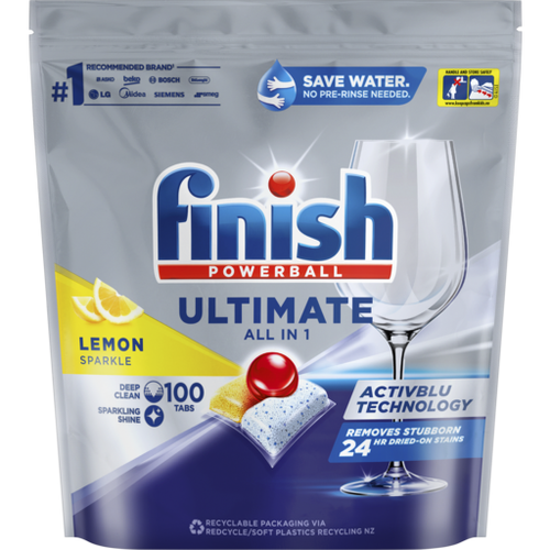 Finish Quantum Dishwasher Tablets Ultimate Lemon 100 pack