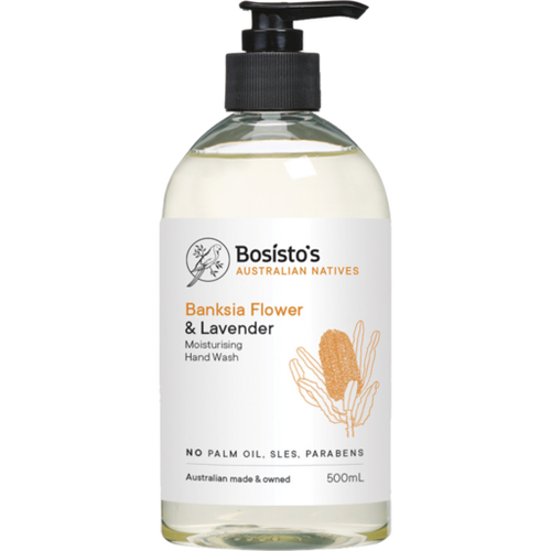 Bosisto's Banksia Flower & Lavender Hand Wash 500ml