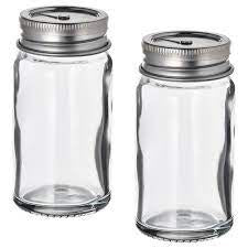 Ikea Glass Spice Shaker 8cm