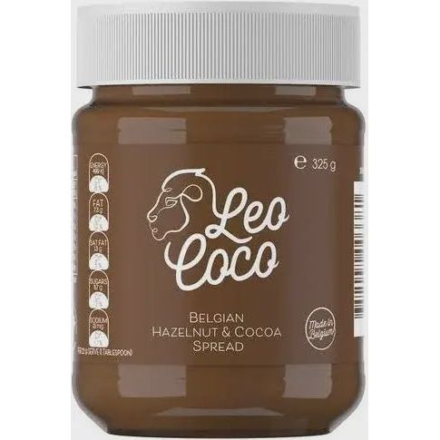 Leo Coco Belgian Hazelnut & Cocoa Spread 325g