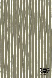 Byron & Yorke Tea Towel Olive Variable Stripe