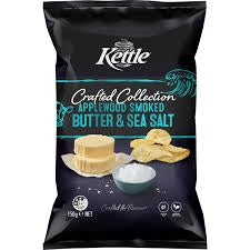 Kettle Applewood Smoked Butter & Sea Salt 150g