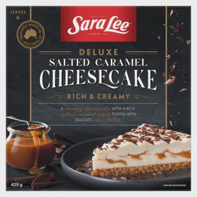 Sara Lee Cold Desserts Salted Caramel Crunchy 425g