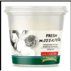 La Casa Del Formaggio Fresh Mozzarella 200g