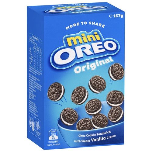 Oreo Mini Munching Sharepack Original 157gm