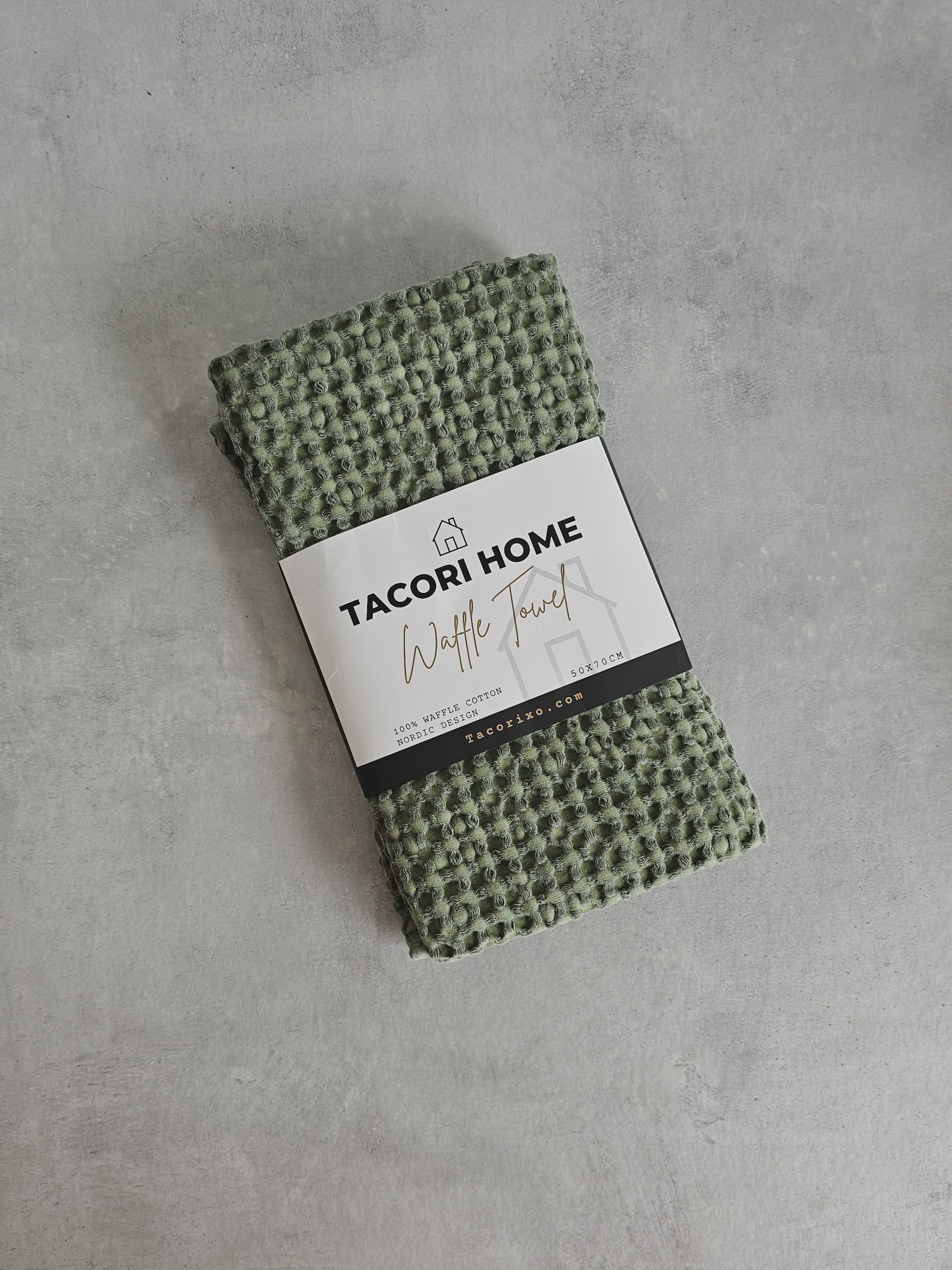 Tacori Waffle Towel Olive