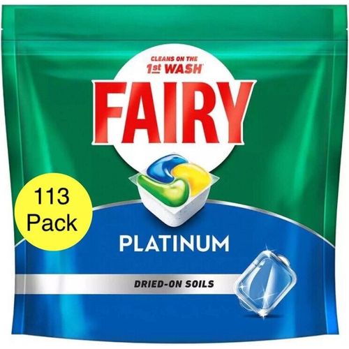 Fairy Platinum Dishwasher Tablets 113's