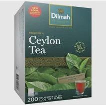 Dilmah Premium Pure Ceylon Tea Bags 200 pack 400g