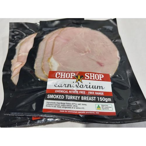 Chop Shop Smoked Turkey Breast 150g