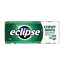 Wrigleys Eclipse Chewy Mints Spearmint 27g