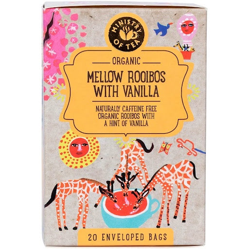 Ministry of Tea Mellow Rooibos with Vanilla 20pk