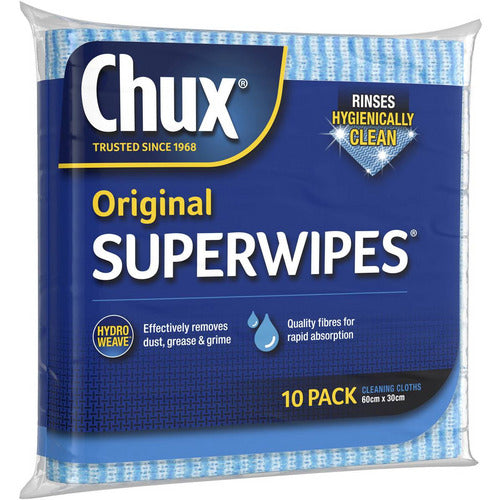 Chux Super Wipes Regular 10S