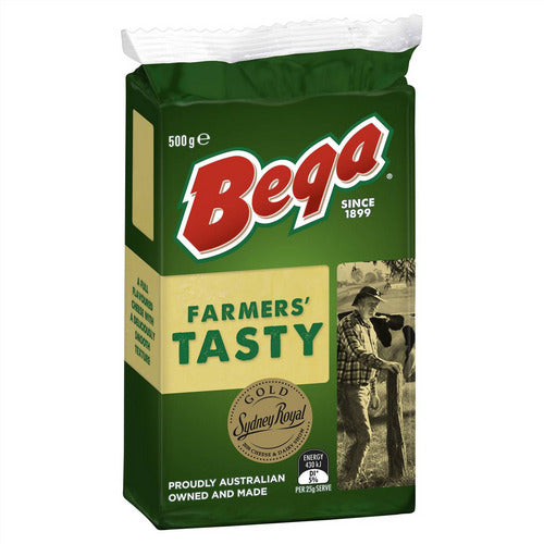 Bega Tasty Cheese Block 500g