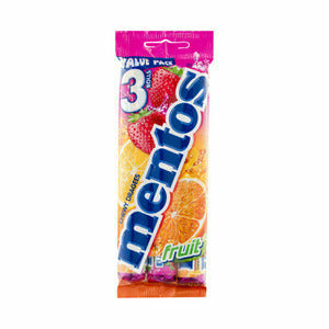 Mentos Multipack Fruit 3Pk