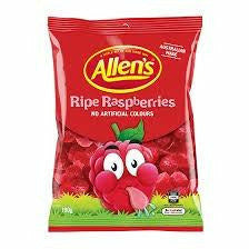 Allens Ripe Raspberries 190G