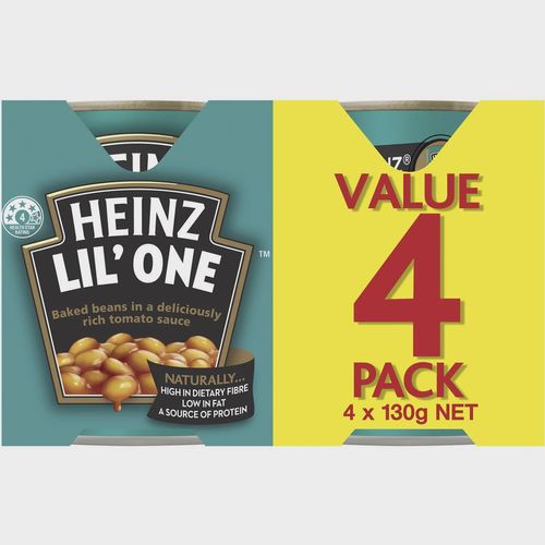 Heinz Baked Beans Multi Pack 4 x 130gm