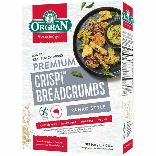 Orgran Premium Breadcrumbs Gluten Free 300g