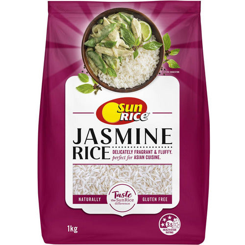 Sunrice Jasmine Rice 1kg